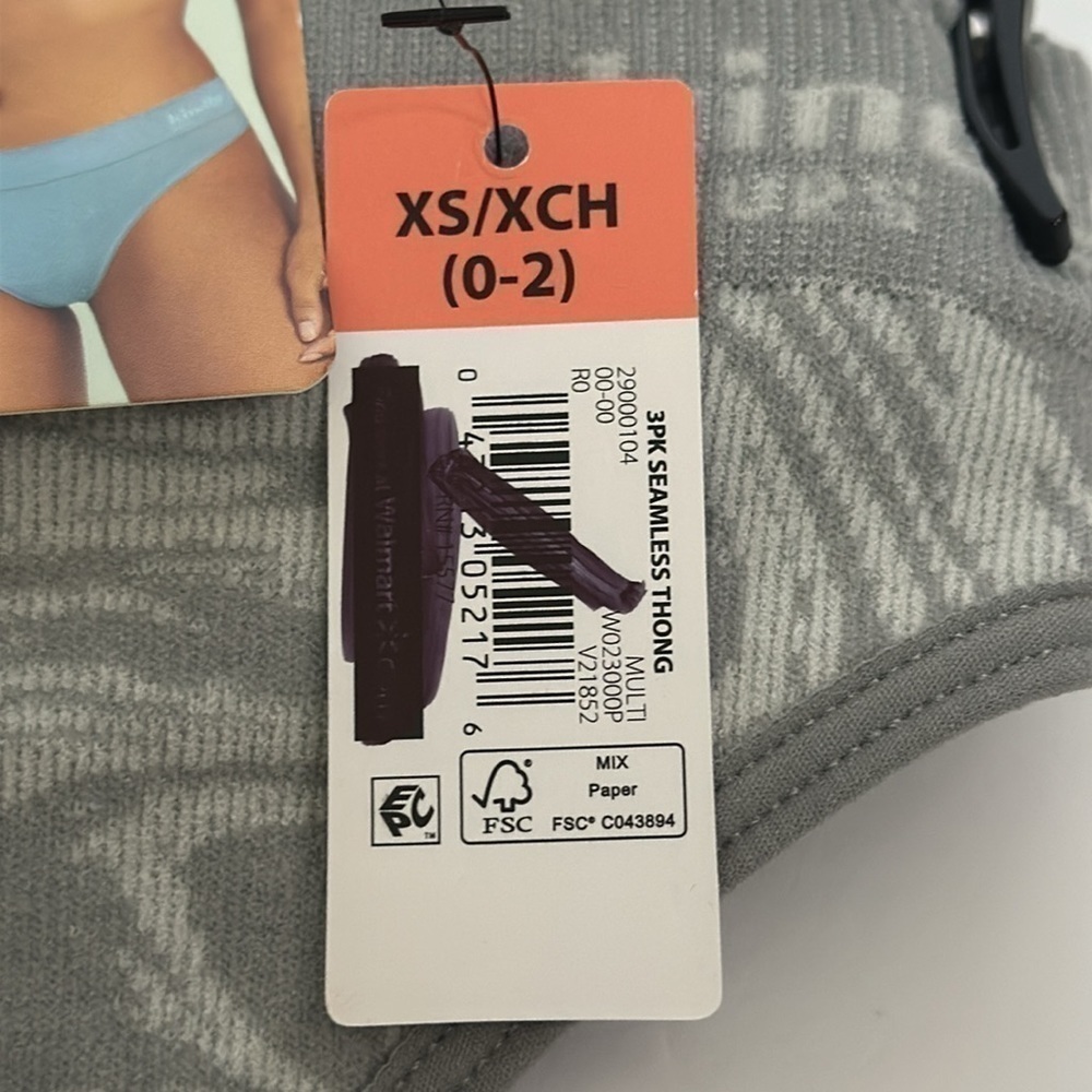 Kindly Yours Women's Seamless Thong Underwear 3-Pack size XS - Picture 4 of 10